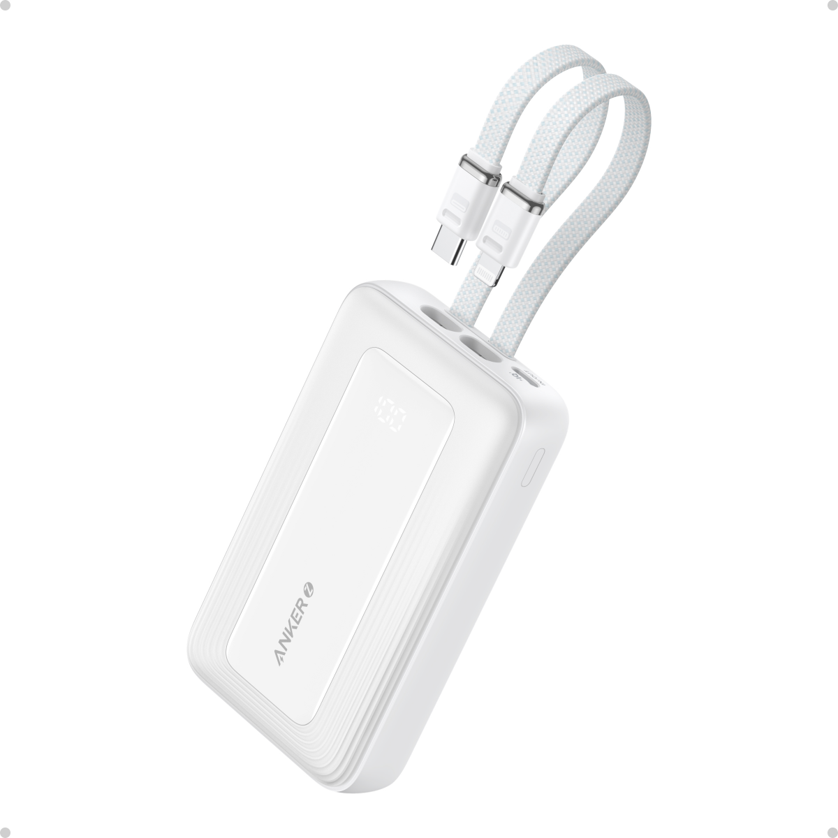 Ārējais akumulators Anker 10000 mAh White (A1680H21)