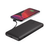 Ārējais akumulators Belkin BoostCharge Plus 10000 mAh Black (BPB006btBLK)