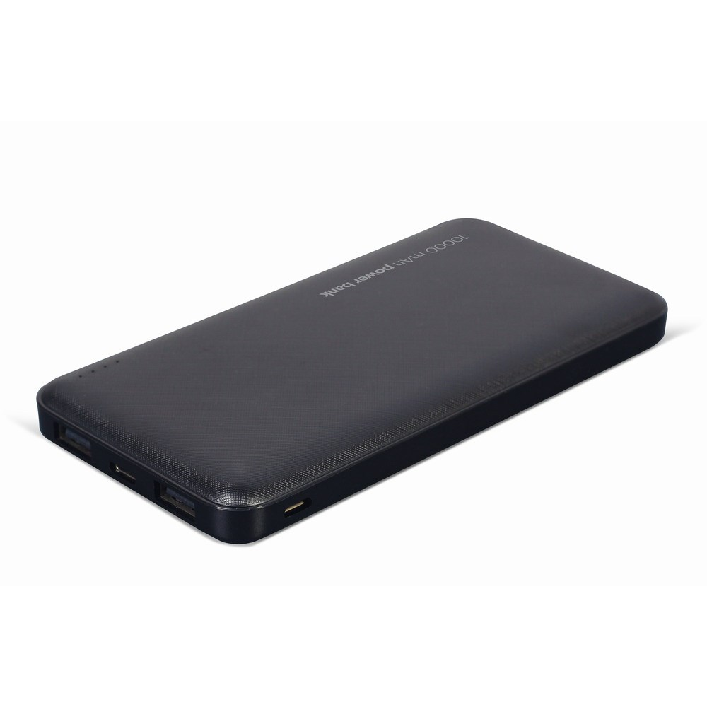 Ārējais akumulators Gembird PB10-02 10000 mAh Black - foto 3