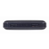 Ārējais akumulators Gembird PB10-02 10000 mAh Black