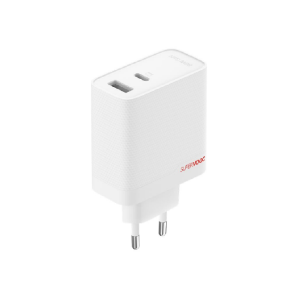 Tīkla lādētājs OnePlus 80W Power Adapter Type-C + Type-A (5461100597)