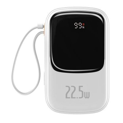 Ārējais akumulators Baseus Qpow PRO 20000 mAh White (PPQD060302)