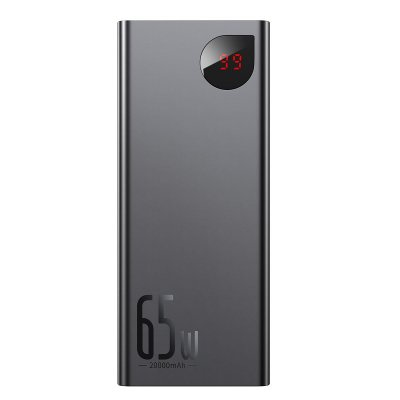 Ārējais akumulators Baseus Adaman 20000 mAh Grey (PPIMDA-D01)