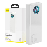 Ārējais akumulators Baseus Amblight 30000 mAh White (PPLG000102)