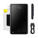 Ārējais akumulators Baseus MagSafe 10000 mAh Black (PPCX000203-BL)