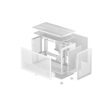 Datoru korpuss DeepCool CH260 White (R-CH260-WHNGM0-G-1)