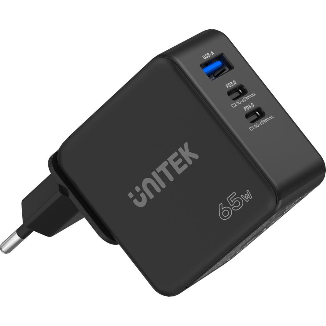 Tīkla lādētājs UNITEK P1117B Black