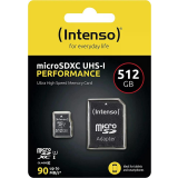 Atmiņas kartes Intenso Class 10 UHS-I 512GB (3423493)
