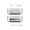 Personālais dators Apple Mac Mini M4 512 GB Silver (MCYT4ZE/A) - foto 4