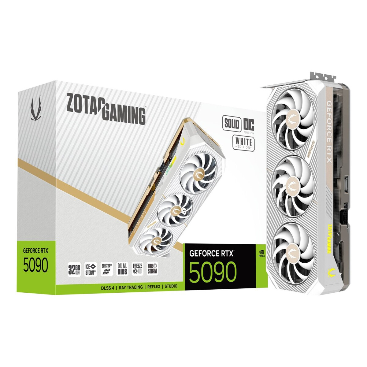 Videokarte ZOTAC GAMING GeForce RTX 5090 SOLID OC 32 GB GDDR7 (ZT-B50900Q-10P) - foto 4