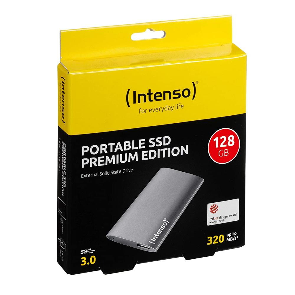 Ārējie cietie diski un SSD Intenso 128GB Grey (3823430) - foto 2