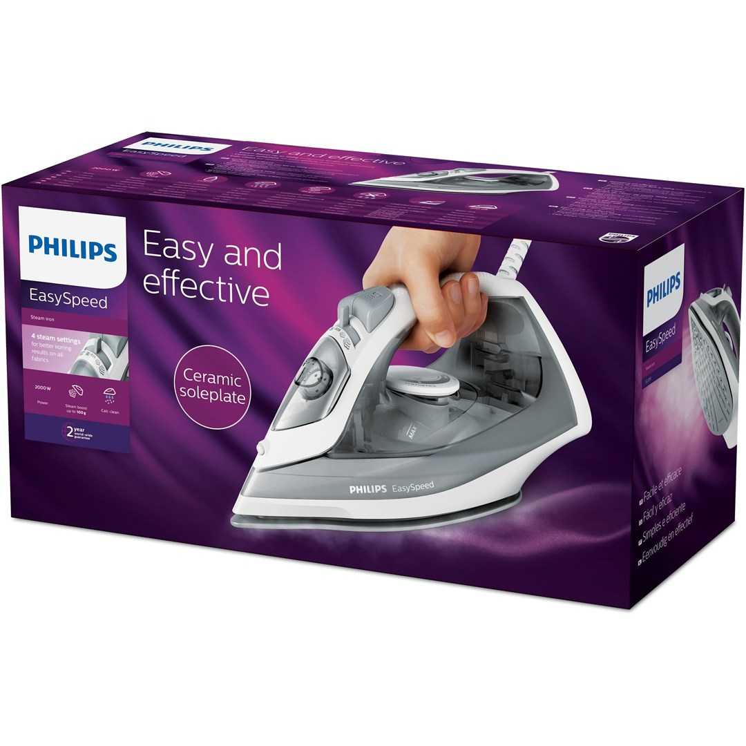 Gludeklis Philips EasySpeed GC1751/80 Grey - foto 2