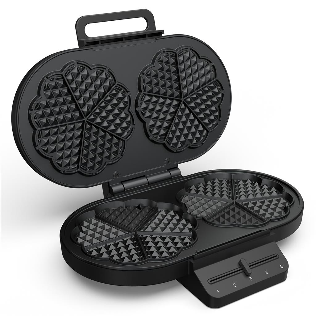 Vafeļu panna Princess 132384 Black (01.132384.01.001) - foto 2