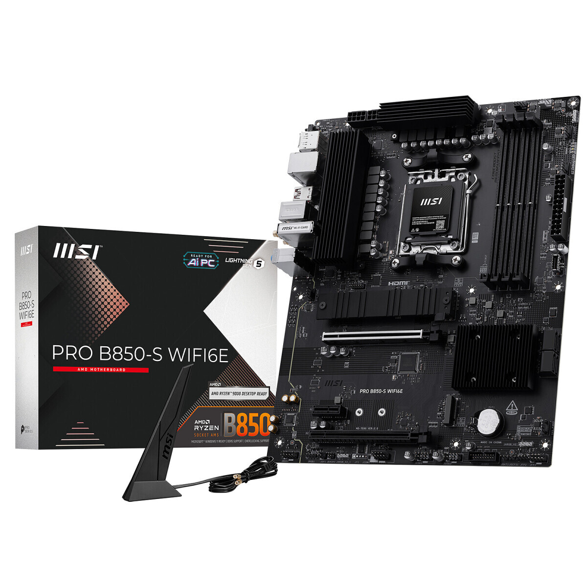 Pamatplate MSI PRO B850-S WIFI6E
