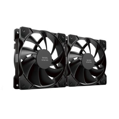 Korpusa dzesētājs Mars Gaming KIT 2X FANS MF-PROX2 Black (MFPROX2) - foto 2