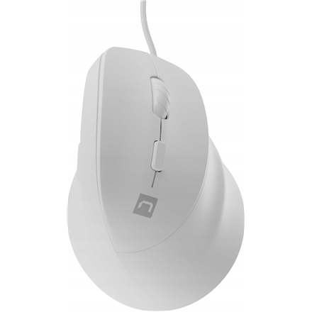 Pele Genesis Mouse Natec Crake 2 Pro Wired White (NMY-2273) - foto 2