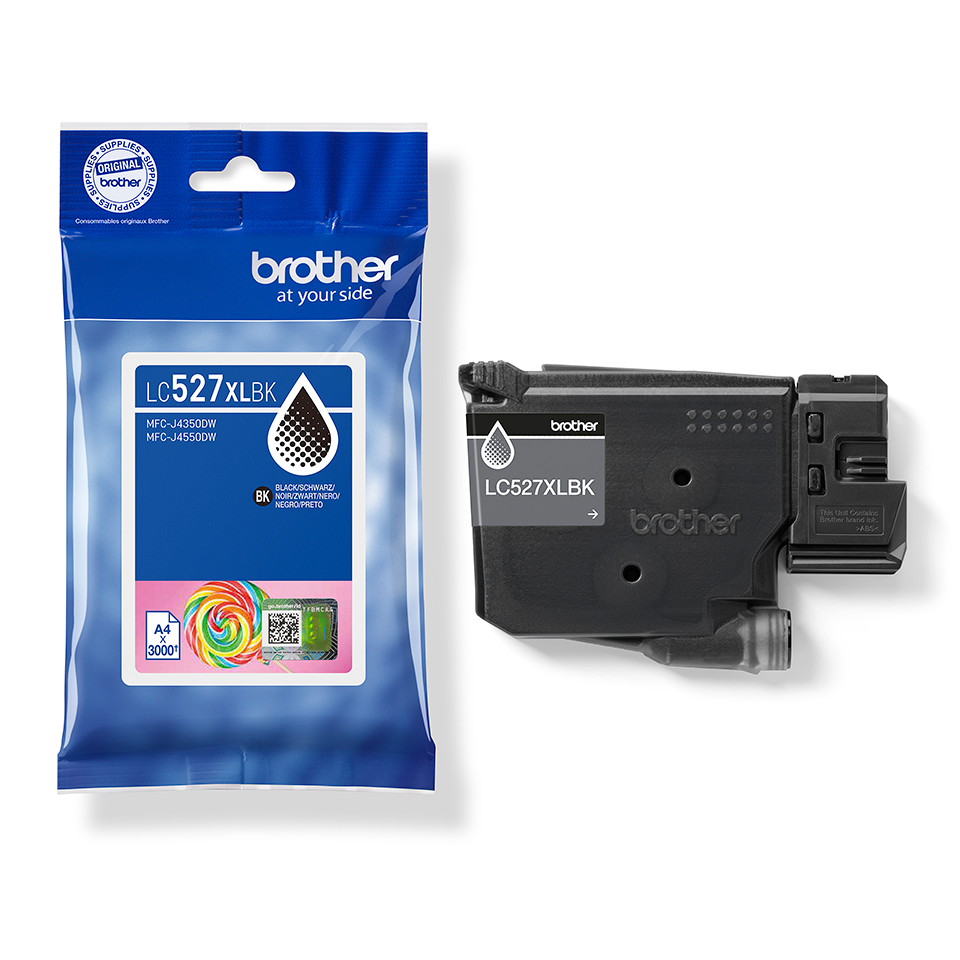 Brother LC527XLBK Black High Yield Inkjet Cartridge