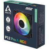 Korpusa dzesētājs Arctic Cooling P12 PRO A-RGB (ACFAN00309A)