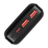 Ārējais akumulators RIVACASE USB 20000MAH (VA2102 BLACK)