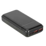 Ārējais akumulators RIVACASE USB 20000MAH (VA2102 BLACK)