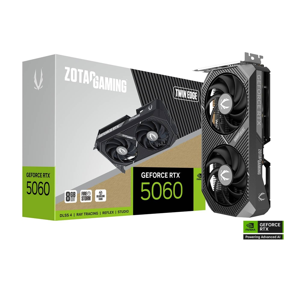 Videokarte Zotac GAMING GEFORCE RTX 5060 8GB GDDR7 (ZT-B50600Q-10M)
