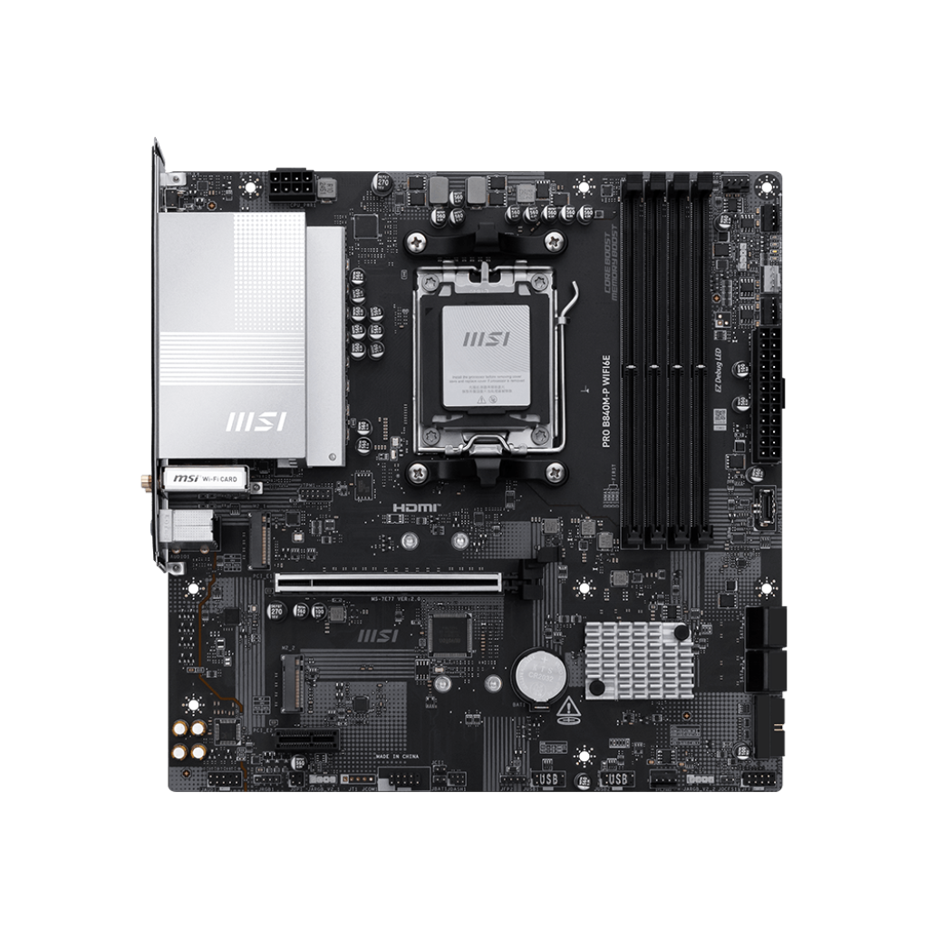 Pamatplate MSI PRO B840M-P WIFI6E (7E77-001R)