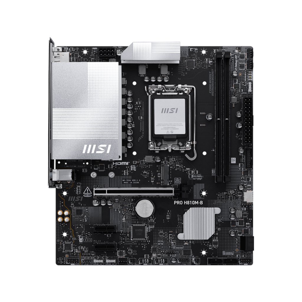 Pamatplate MSI PRO H810M-B (7E64-001R) - foto 2