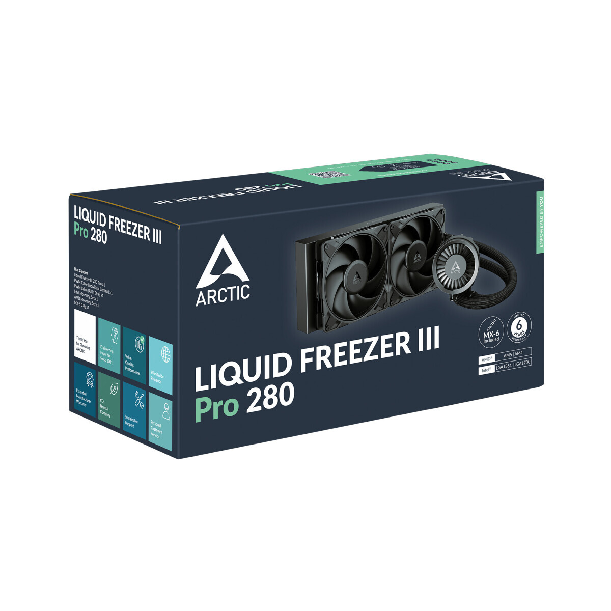 Procesoru dzesētaji ARCTIC Liquid Freezer III Pro 280 (ACFRE00179A) - foto 6