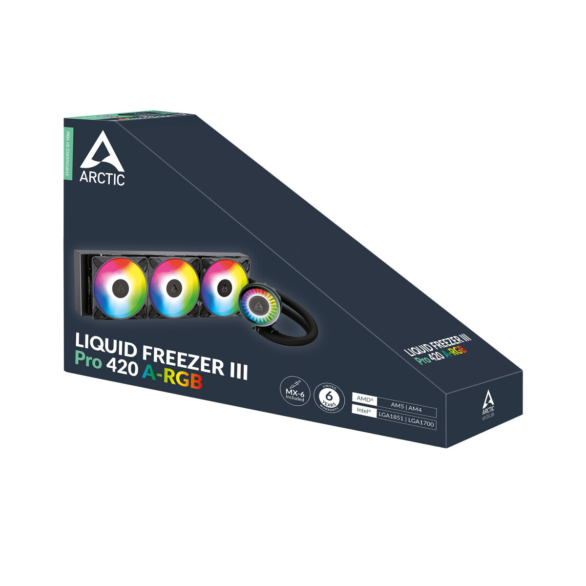 cooler ARCTIC Liquid Freezer III Pro 420 A-RGB (ACFRE00185A) - foto 6
