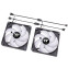Case Fan Thermaltake CT140 ARGB Sync Fan Black (2-Fan Pack) - CL-F150-PL14SW-A - photo 3