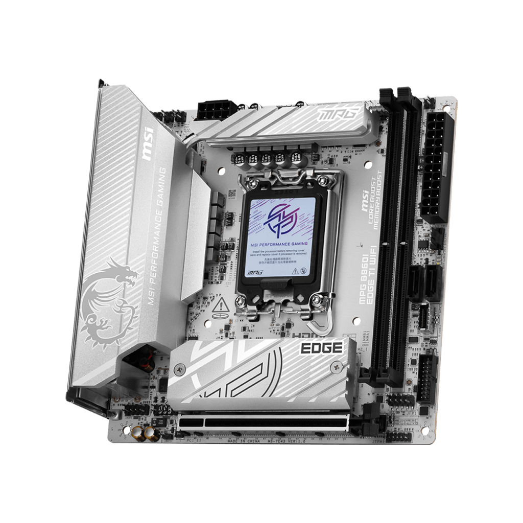 Pamatplate MSI MPG B860I EDGE TI WIFI (7E43-001R) - foto 3