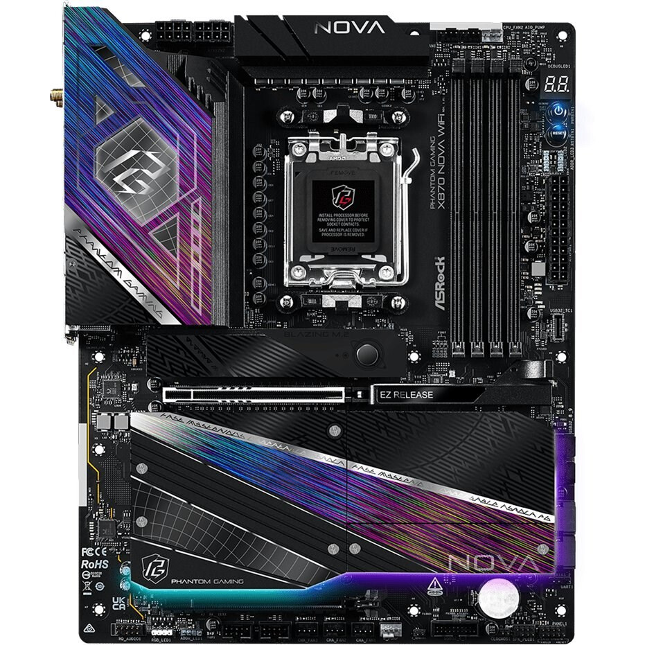 Pamatplate ASRock X870 Nova WiFi