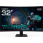 Monitors Gigabyte GS32QCA 31.5'' Black