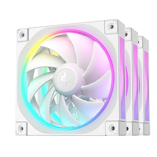 Korpusa ventilatori DeepCool R-FL12-WHAPN3-G