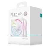 Korpusa ventilatori DeepCool R-FL12-WHAPN3-G