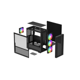 Datoru korpuss DeepCool CH560 Black (R-CH560-BKAPE4-G-1)