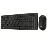Tastatūra + pele ASUS CW100 EST Black (90XB0700-BKM1F0)