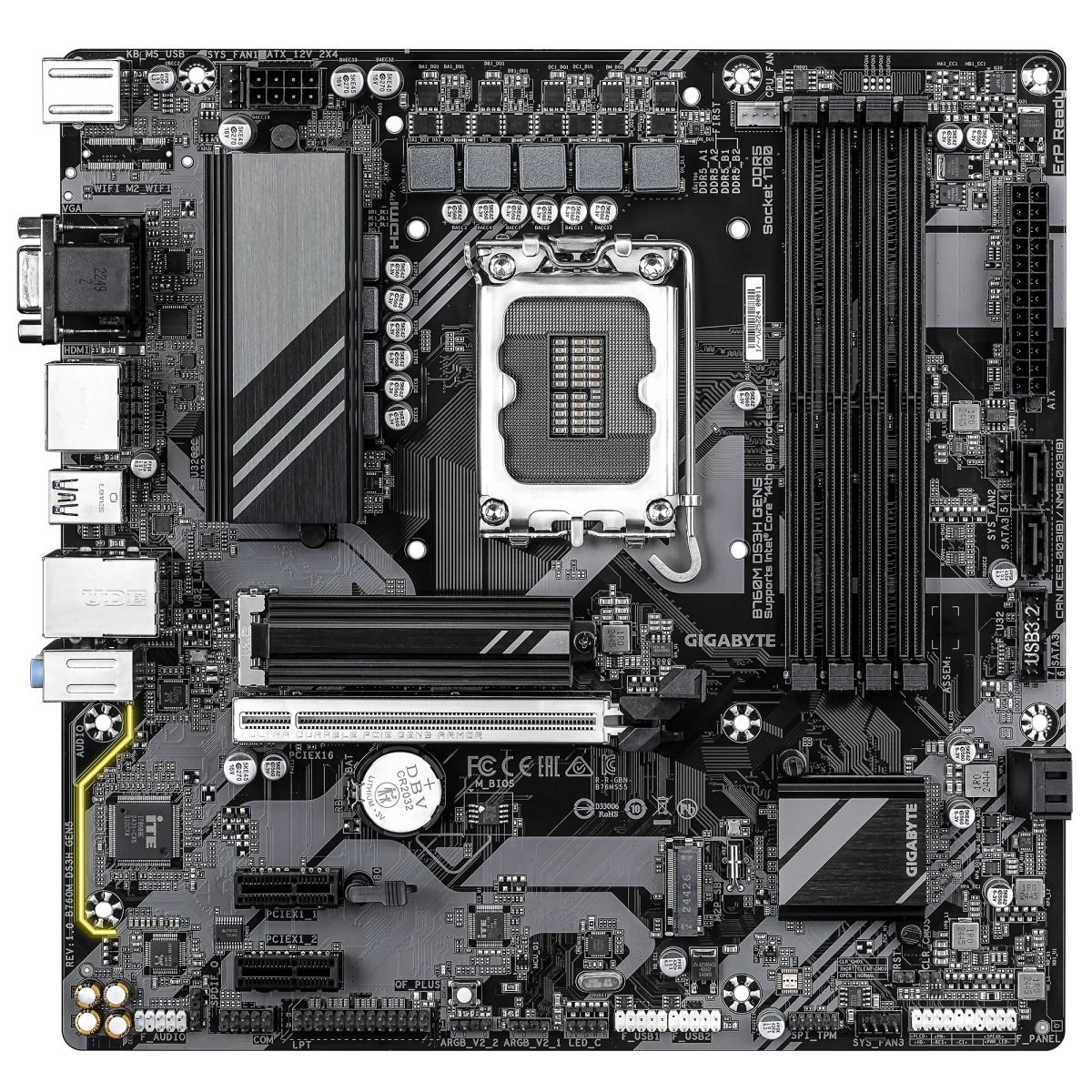 Pamatplate Gigabyte B760M DS3H GEN5