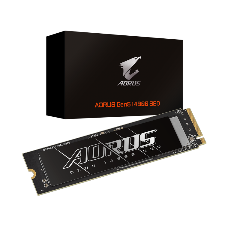 SSD Gigabyte AORUS Gen5 14000 SSD 2TB - AG514K2TB