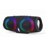 Pārnēsājama akustika Gembird SPK-BT-LED-02 portable party speaker Mono Black 10 W