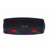 Pārnēsājama akustika Gembird SPK-BT-LED-02 portable party speaker Mono Black 10 W