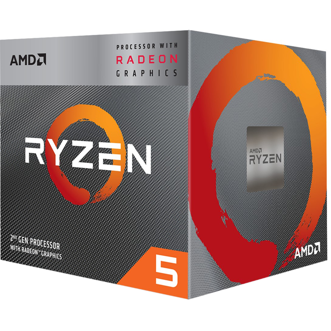 Procesors AMD Ryzen 5 3400G (YD3400C5FHBOX)