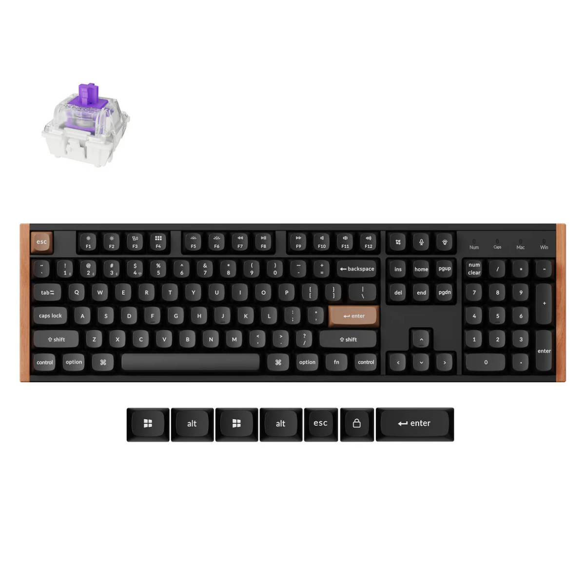 Tastatūra Keychron K10 HE SPECIAL  (K10H-F1)