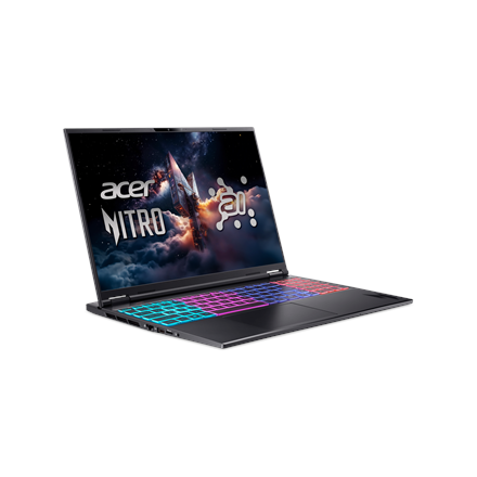 Portatīvais dators Acer Nitro V 16S AI Ryzen AI 7 350 BLACK (NH.QXFEL.001) - foto 2