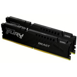 Operatīvā atmiņa Kingston FURY Beast DDR5 64GB 5200MTs CL40 Kit of 2 Black (KF552C40BB2K2-64)