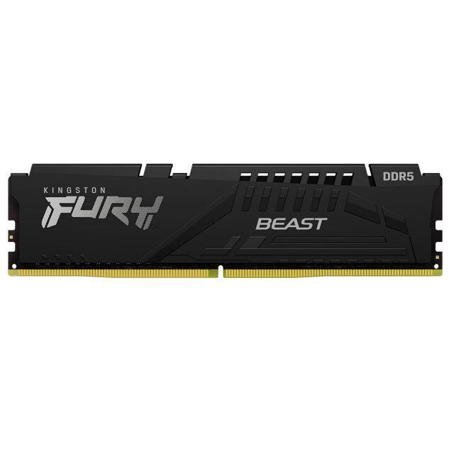 Operatīvā atmiņa Kingston FURY Beast DDR5 8GB 6000MTs CL36 Single Module Black (KF560C36BBE-8)