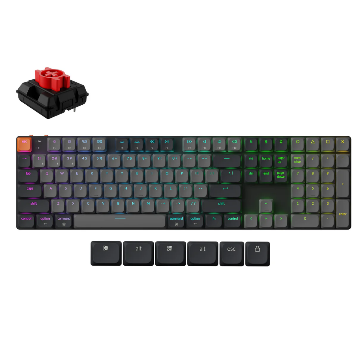 Tastatūra Keychron K5 QMK (K5X-H1)
