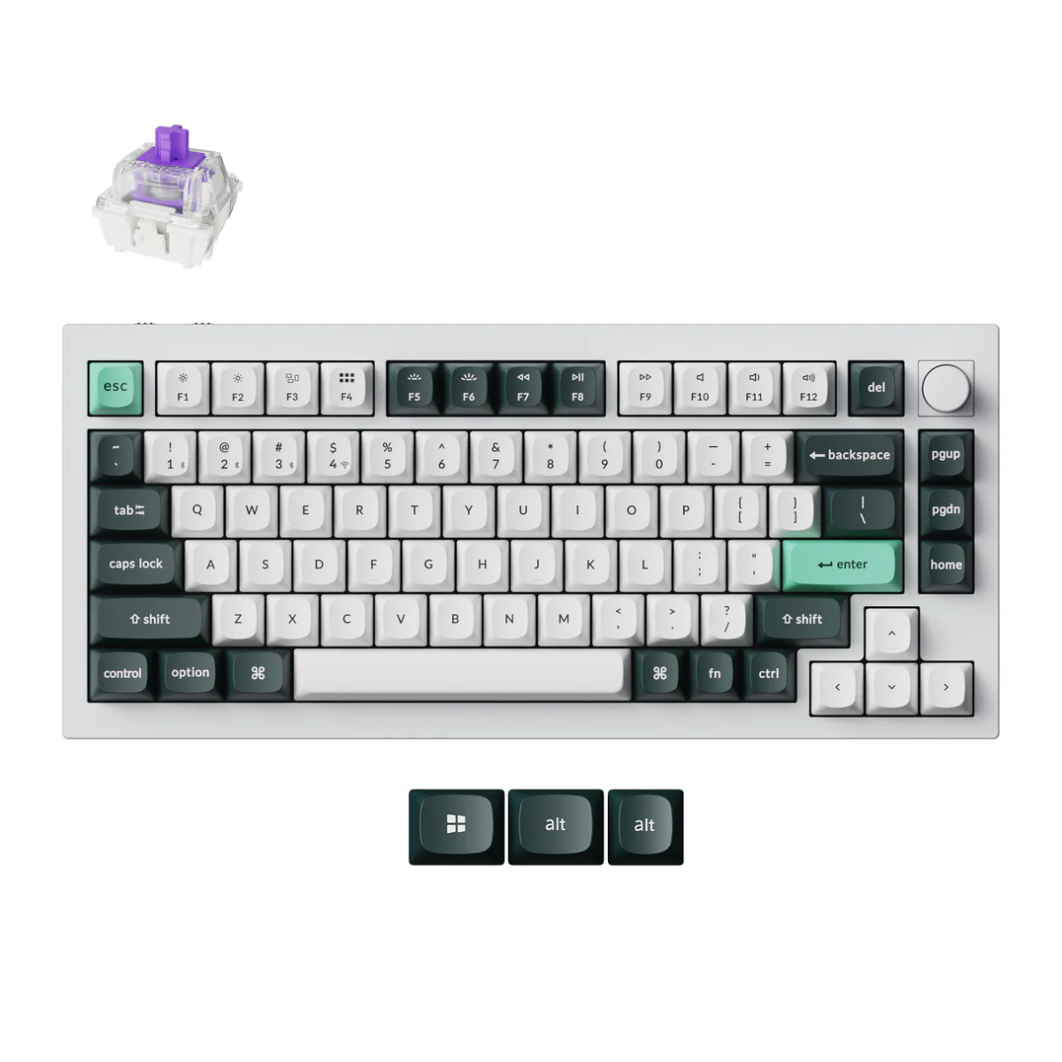 Tastatūra Keychron Q1 HE  (Q1H-P1)