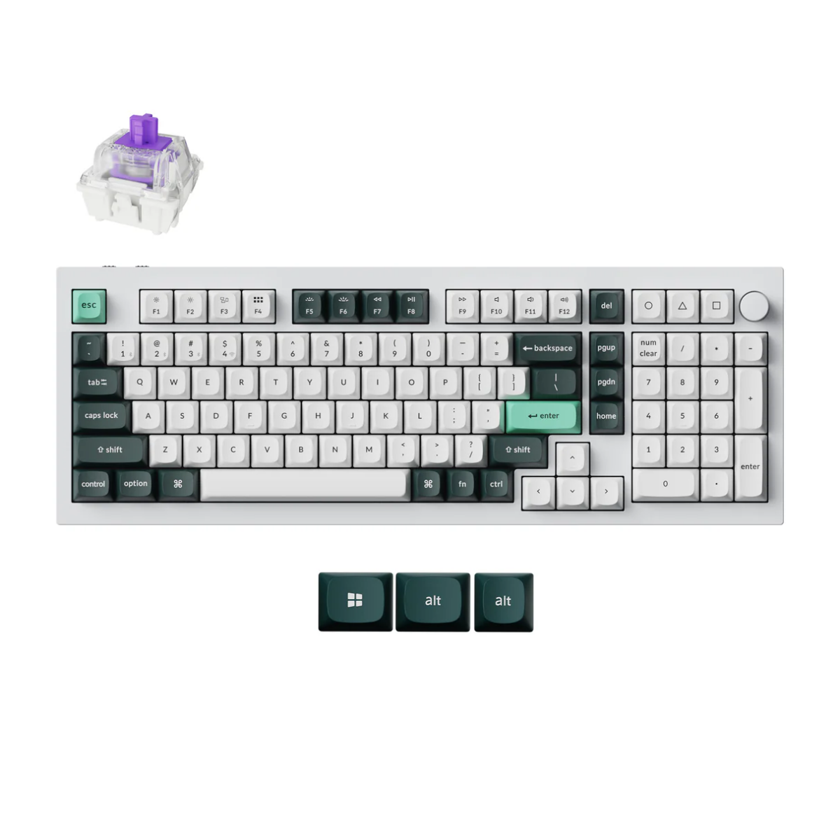 Tastatūra Keychron Q5 HE  (Q5H-P1)
