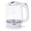 Kettle Mesko | Kettle | MS 1302w | Electric | 2200 W | 1.7 L | Glass | 360° rotational base | White - MS 1302 